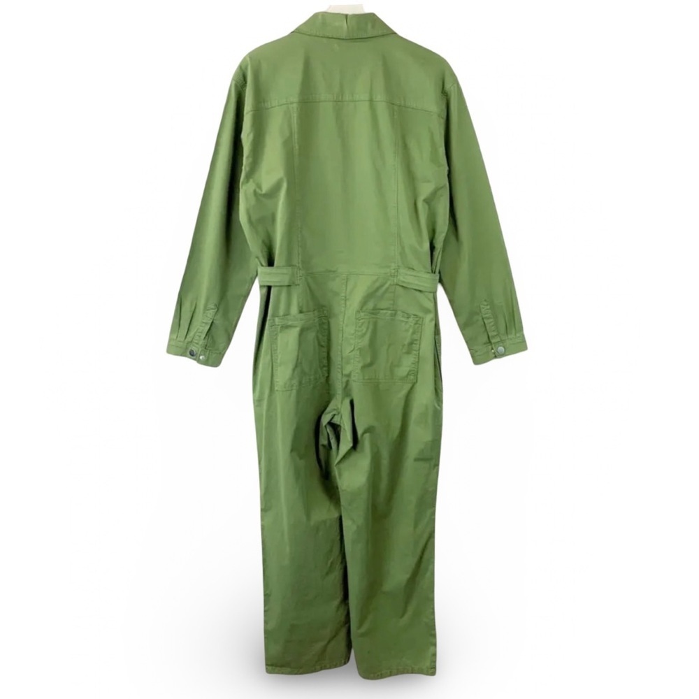Good American Oversized Army Green Jumpsuit | Size 0 (XS-S) - Picture 8 of 16